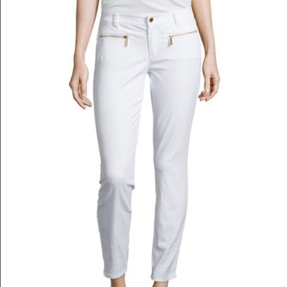 Michael Kors White Slim Pants in Size 2 - Picture 1 of 12
